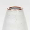 Small narrow vintage white vase by Ravelli