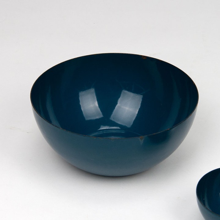 Kaj Franck Mid-Century emaille set van 7 schalen