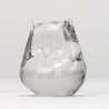 Swedish vintage paperweight by FM Konstglas in the shape of an