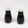 Penguins as vintage salt and pepper sets