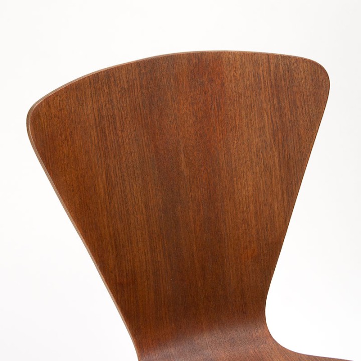 Plywood Mid-Century Danish teak chair