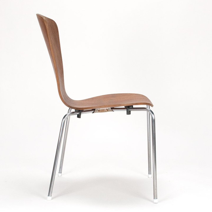 Plywood Mid-Century Danish teak chair