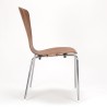 Plywood Mid-Century Danish teak chair