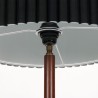 Mid-Century vloerlamp teakhout in bijzondere vorm