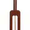 Mid-Century vloerlamp teakhout in bijzondere vorm