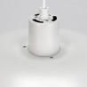 White vintage model PH 4/3 pendant lamp with diffuser