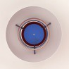 Rood vroeg Mid-Century model PH 5 van Poul Henningsen