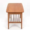 Danish vintage side table with reading section