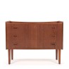 Wide chest of drawers Danish Mid-Century vintage model