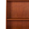 Teakhouten Deense Mid-Century vintage boekenkast