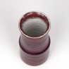 Sang de boeuf vintage vase by Jaap Ravelli