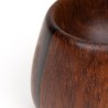 Mid-Century Danish mini saltcellar with scoop in rosewood