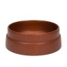 Small model vintage teak serving bowl
