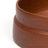 Small model vintage teak serving bowl