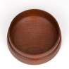 Small model vintage teak serving bowl