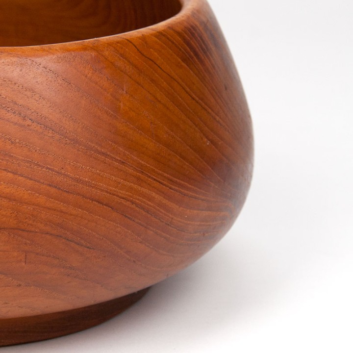 Large model teak Mid-Century serving and/or salad bowl