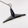 Mid-century Panama wandlamp ontwerp Wim Rietveld voor Gispen