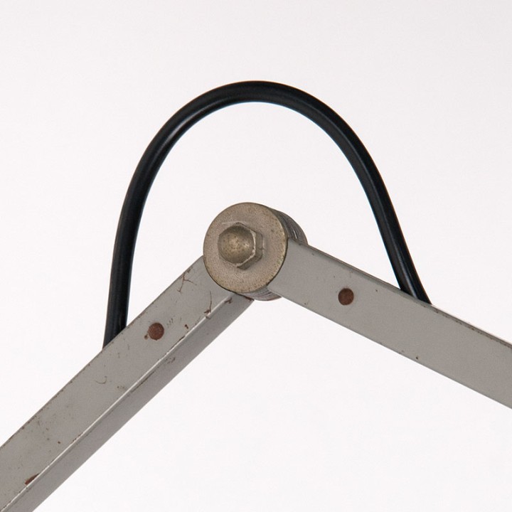 Mid-century Panama wandlamp ontwerp Wim Rietveld voor Gispen