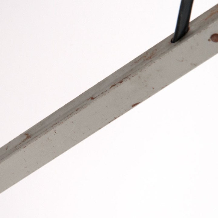 Mid-century Panama wandlamp ontwerp Wim Rietveld voor Gispen