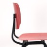 Friso Kramer Mid-Century industriële Revolt stoel rood/ roze