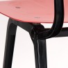 Friso Kramer Mid-Century industriële Revolt stoel rood/ roze