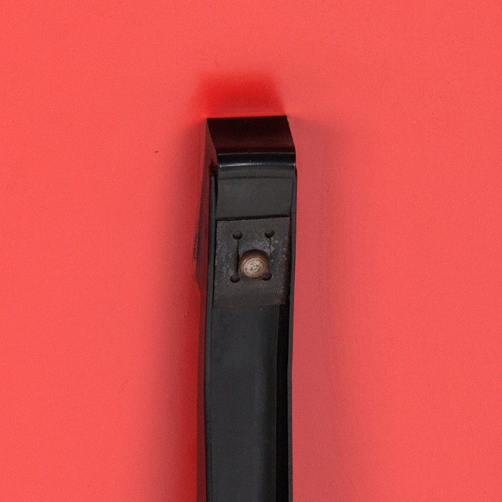 Friso Kramer Mid-Century industriële Revolt stoel rood/ roze