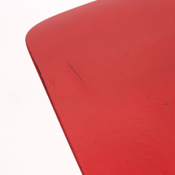 Friso Kramer Mid-Century industriële Revolt stoel rood/ roze