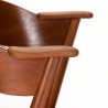 Mid-Century Deense stoel model 32 uit de Korup Stolefabrik