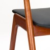 Mid-Century Deense stoel model 32 uit de Korup Stolefabrik