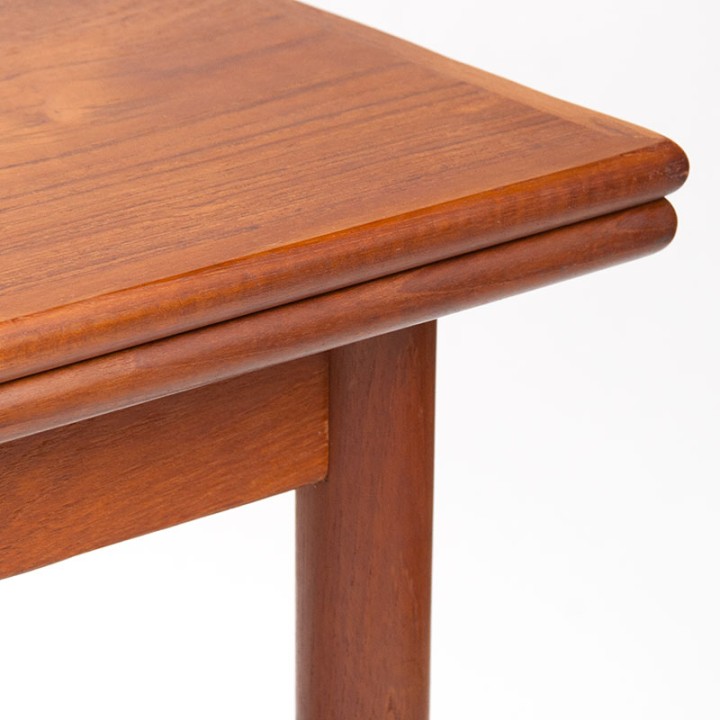 Danish extendable teak Mid-Century dining table