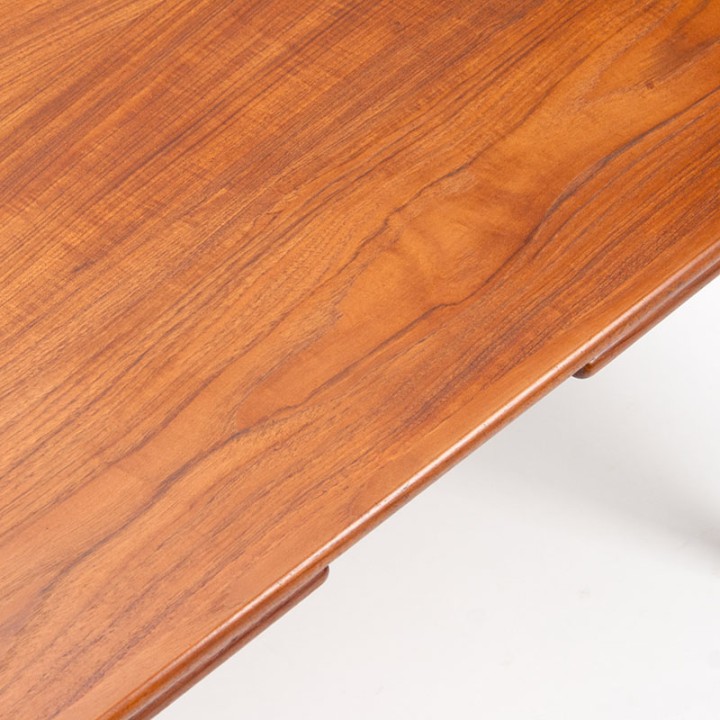 Danish extendable teak Mid-Century dining table