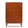Teak large model Danish Mid-Century vintage dresser