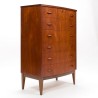 Teak large model Danish Mid-Century vintage dresser