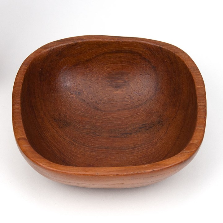 Peanut set in teak vintage 1960s