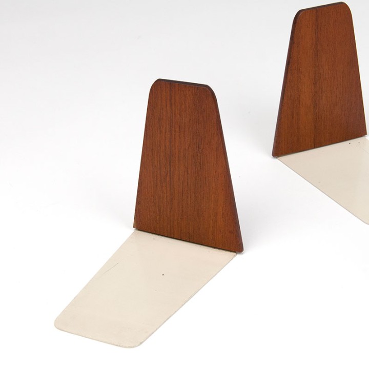 Kai Kristiansen set van 5 Mid-Century boekensteunen