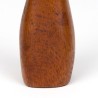 Mid-Century teak wood figurine of a dog
