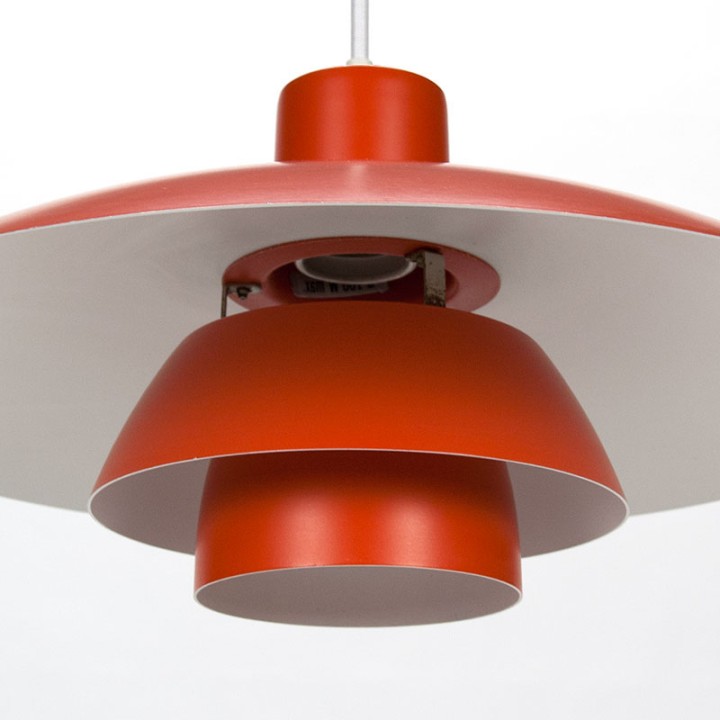 Poul Henningsen orange vintage PH 4/3