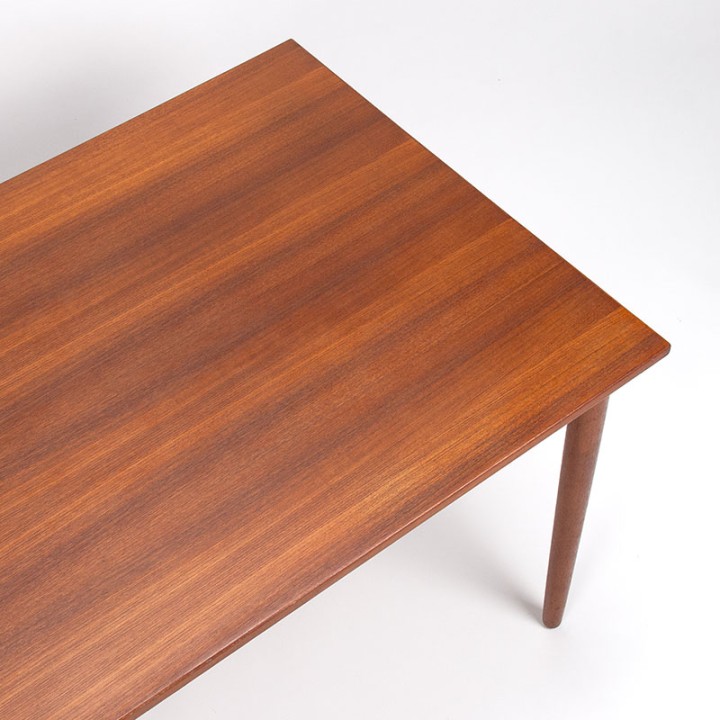 Teakhouten vintage Deens model eettafel