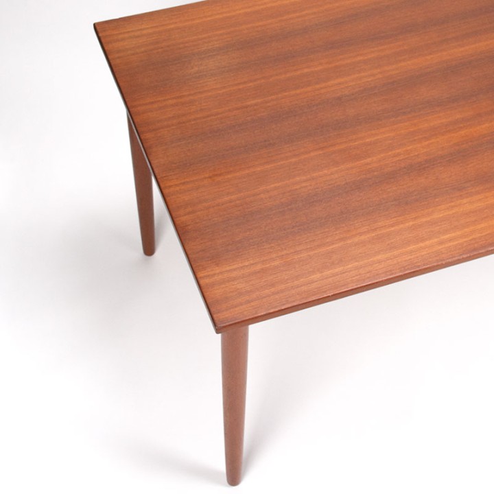 Teakhouten vintage Deens model eettafel