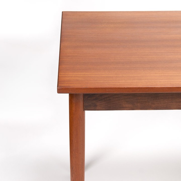 Teakhouten vintage Deens model eettafel