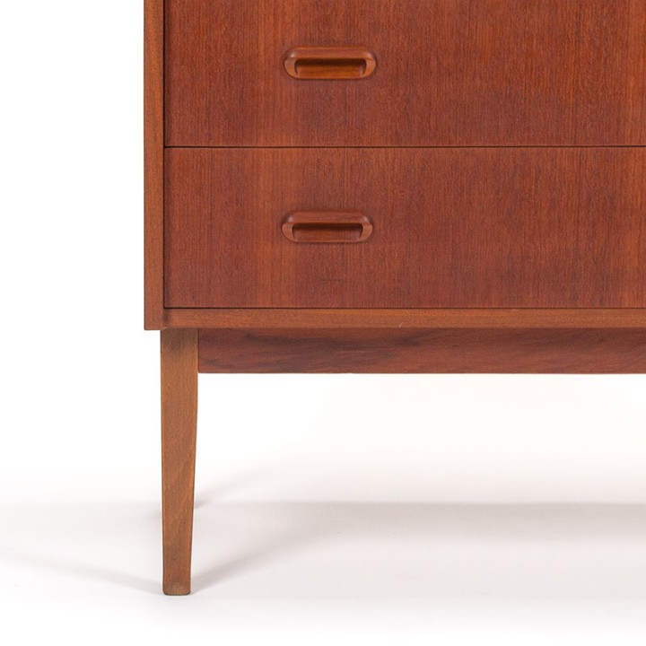 Danish teak Mid-Century bookcase and secretary furniture