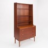 Danish teak Mid-Century bookcase and secretary furniture