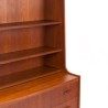 Danish teak Mid-Century bookcase and secretary furniture
