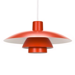 Poul Henningsen oranje vintage PH 4/3