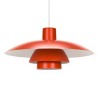 Poul Henningsen orange vintage PH 4/3
