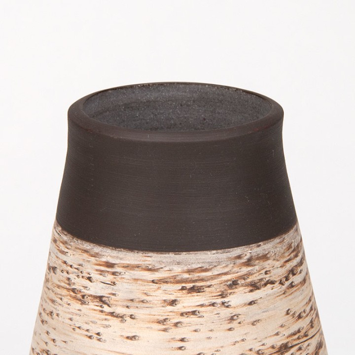 Large model Mid-Century Ravelli birch bark model 180-4 vase
