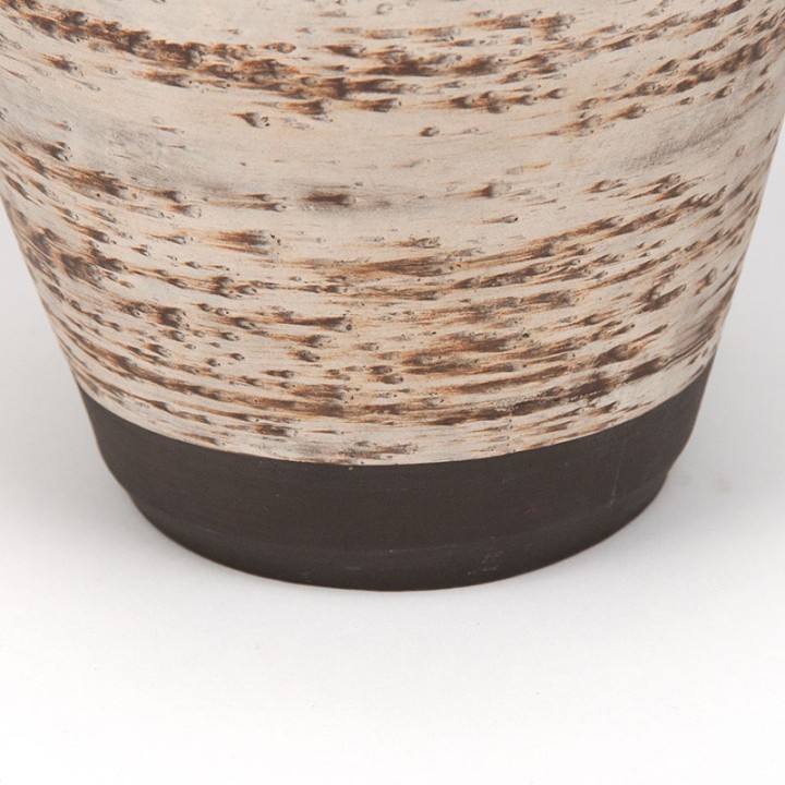 Large model Mid-Century Ravelli birch bark model 180-4 vase