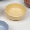 Pastelkleurige Flora Gouda vintage Mid-Century pinda set