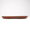 Mid-Century organically shaped bowl in teak
