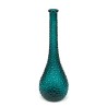 Italiaanse Empoli karaf vintage model in blauw glas
